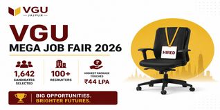VGU Mega Job Fair 2026 Sets New Benchmark with INR 44 LPA Highest Package